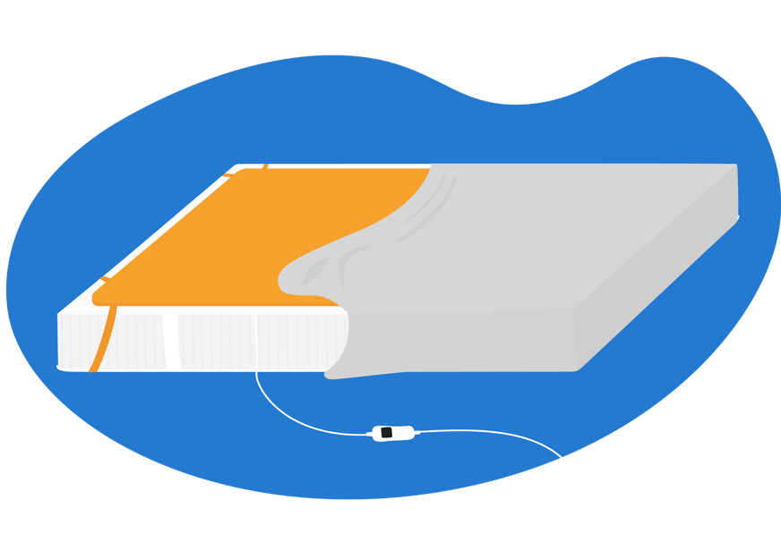 surmatelas chauffant lit